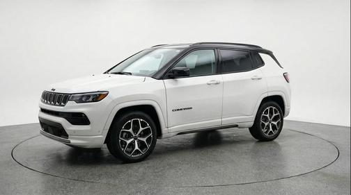 Bright White Clearcoat 2025 Jeep Compass Limited