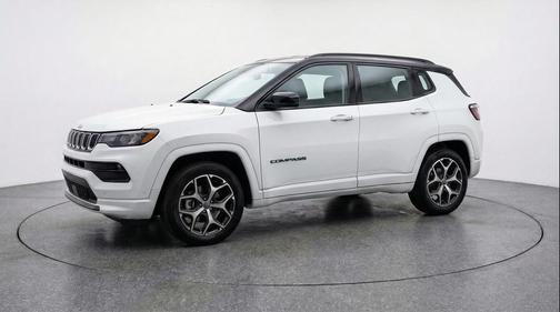 Bright White Clearcoat 2025 Jeep Compass Limited