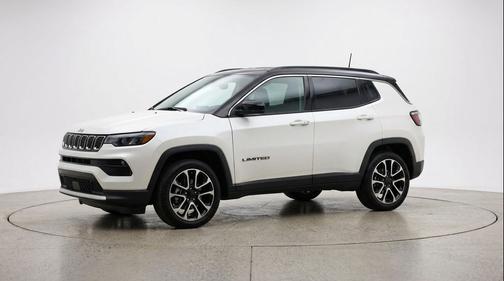 Bright White Clearcoat 2025 Jeep Compass Limited