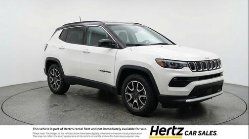 Bright White Clearcoat 2025 Jeep Compass Trailhawk