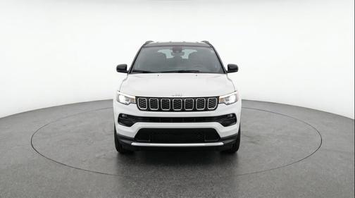 Bright White Clearcoat 2025 Jeep Compass Limited