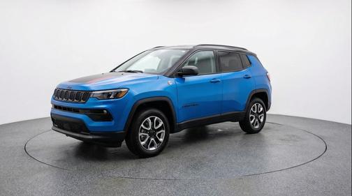 Hydro Blue Pearlcoat 2025 Jeep Compass Trailhawk