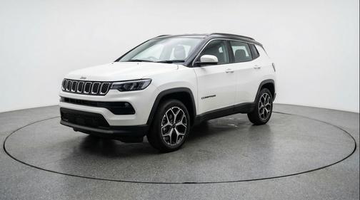 Bright White Clearcoat 2025 Jeep Compass Limited
