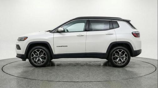 Bright White Clearcoat 2025 Jeep Compass Limited
