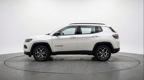 Bright White Clearcoat 2025 Jeep Compass Limited