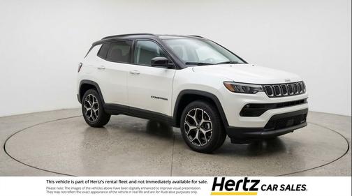 Bright White Clearcoat 2025 Jeep Compass Limited