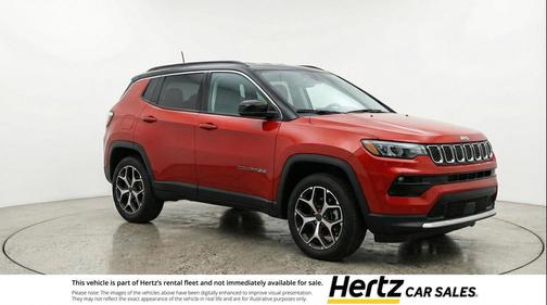 Red Hot Pearlcoat 2025 Jeep Compass Limited