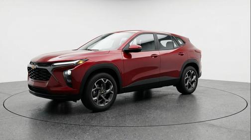 Crimson Metallic 2025 Chevrolet Trax LT