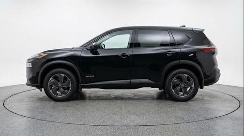 Super Black 2025 Nissan Rogue SV