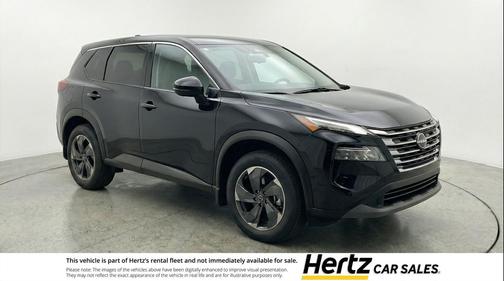 Super Black 2025 Nissan Rogue SV