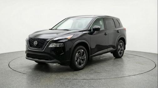 Super Black 2025 Nissan Rogue SV