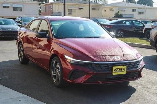 Red 2025 Hyundai ELANTRA SEL Sport