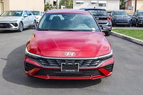 Red 2025 Hyundai ELANTRA SEL Sport