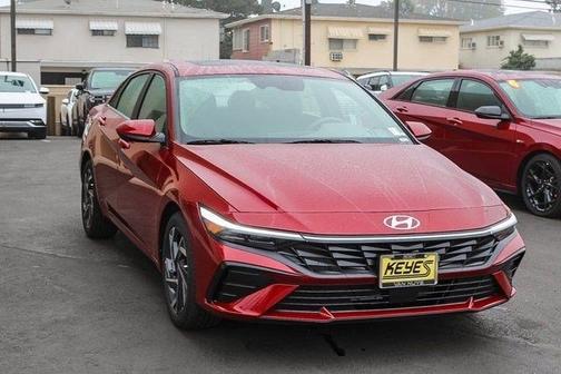 Red 2025 Hyundai ELANTRA SEL Convenience