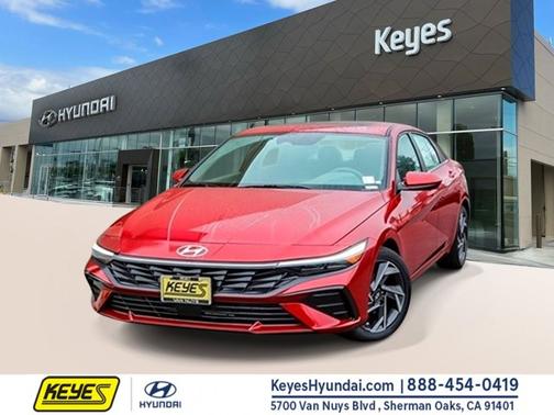 Red 2025 Hyundai ELANTRA SEL Convenience