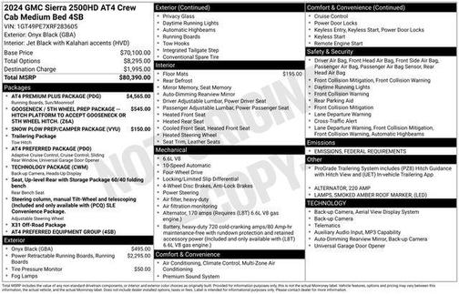 2024 GMC Sierra 2500 AT4