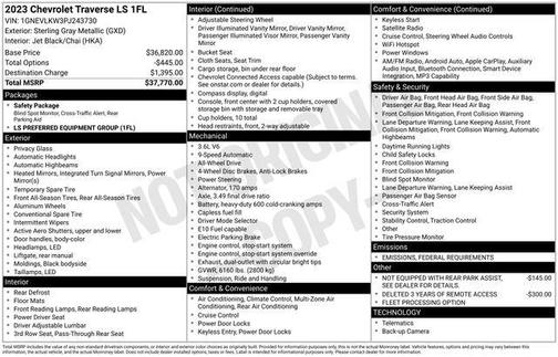 2023 Chevrolet Traverse LS