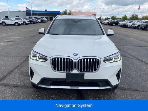 White 2023 BMW X3 xDrive30i
