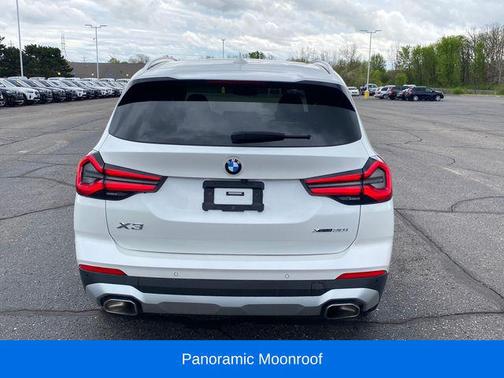 White 2023 BMW X3 xDrive30i