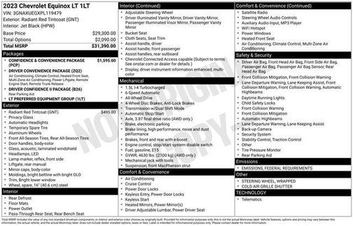 2023 Chevrolet Equinox 1LT