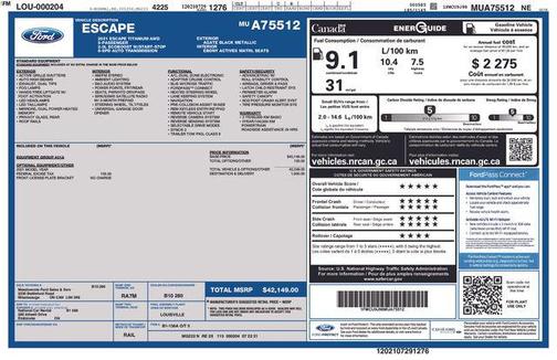 2021 Ford Escape Titanium