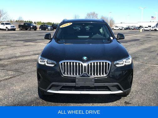 Black 2024 BMW X3 xDrive30i