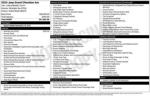 2024 Jeep Grand Cherokee 4xe Base