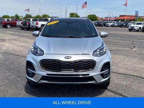 Sparkling Silver 2020 Kia Sportage SX Turbo