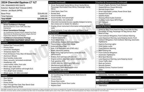 2024 Chevrolet Equinox 1LT