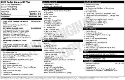 2019 Dodge Journey SE
