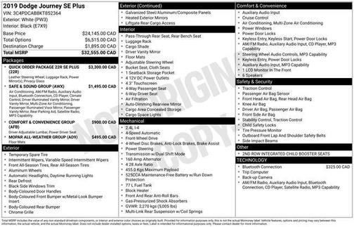 2019 Dodge Journey SE
