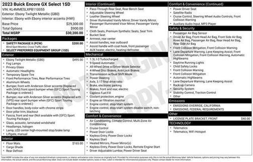 2023 Buick Encore GX Select