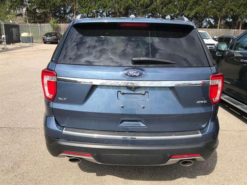 Blue Metallic 2018 Ford Explorer XLT