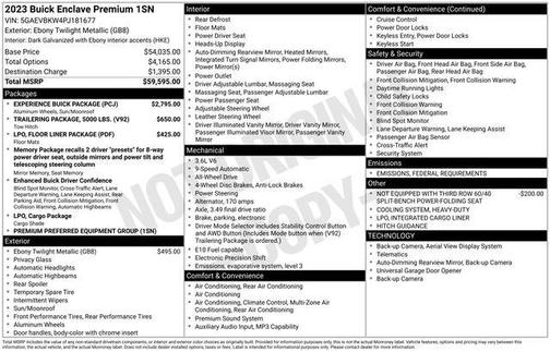 2023 Buick Enclave Premium AWD