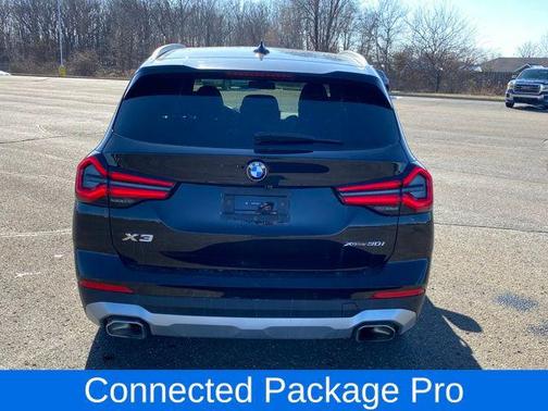 Black 2024 BMW X3 xDrive30i