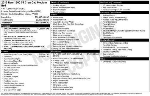 2013 RAM 1500 Tradesman