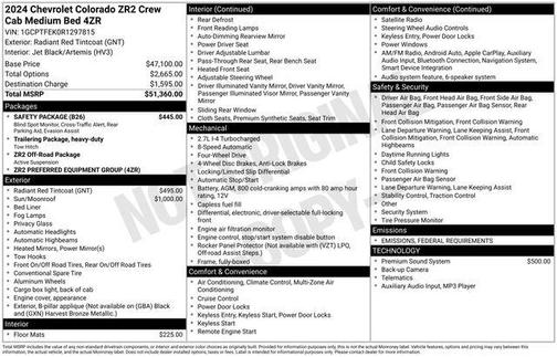 2024 Chevrolet Colorado ZR2