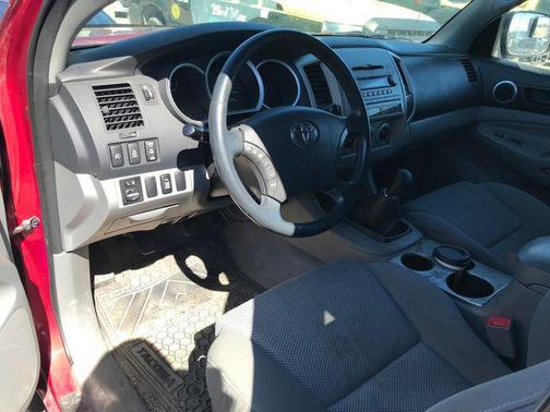 Red 2008 Toyota Tacoma Double Cab