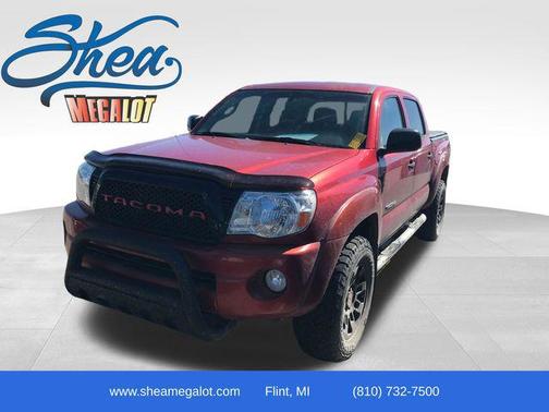 Red 2008 Toyota Tacoma Double Cab