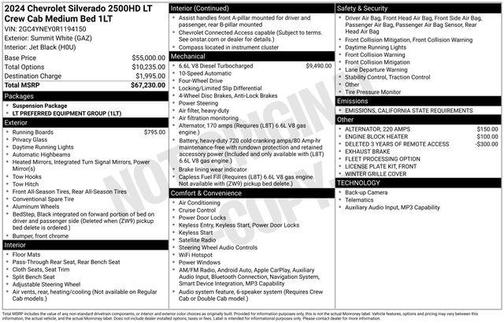 2024 Chevrolet Silverado 2500 LT