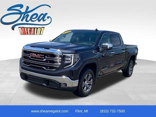 Titanium Rush Metallic 2025 GMC Sierra 1500 SLT