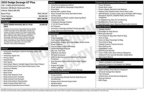 2023 Dodge Durango GT Plus