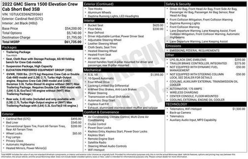 2022 GMC Sierra 1500 Elevation