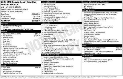 2023 GMC Canyon Denali