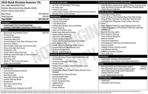 2023 Buick Envision Essence FWD