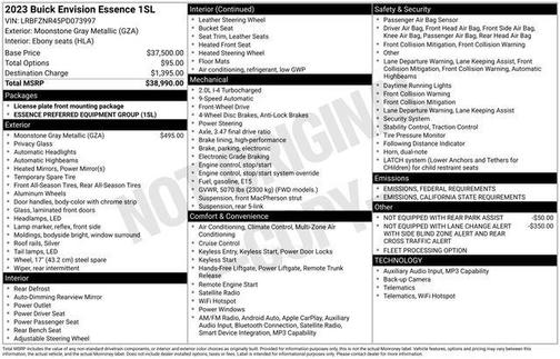 2023 Buick Envision Essence FWD