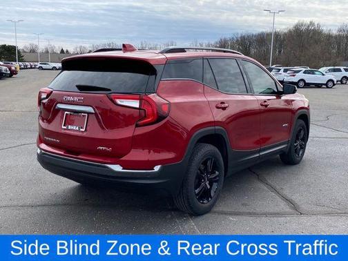 Volcanic Red Tintcoat 2023 GMC Terrain AWD AT4