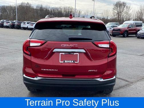Volcanic Red Tintcoat 2023 GMC Terrain AWD AT4