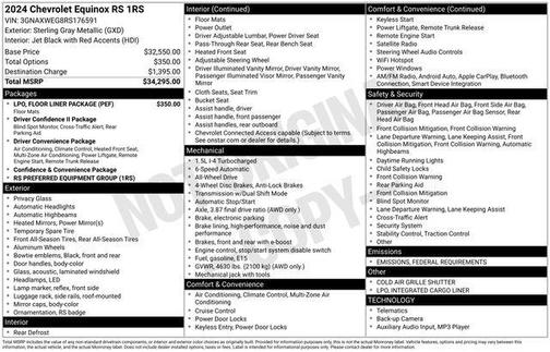 2024 Chevrolet Equinox AWD RS