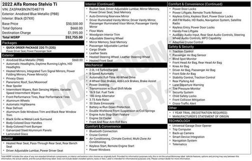 2022 Alfa Romeo Stelvio Ti